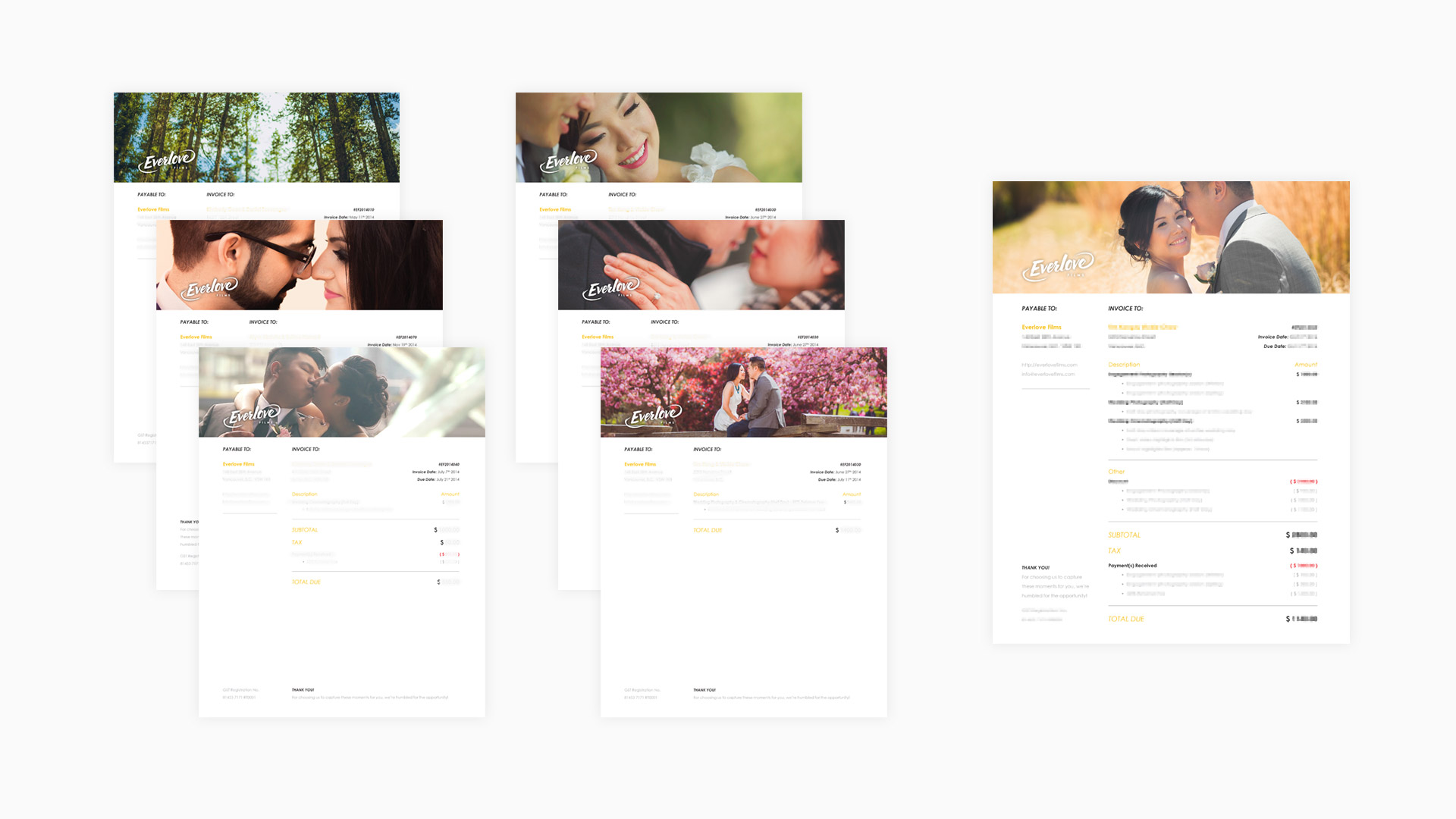 Everlove_Invoices
